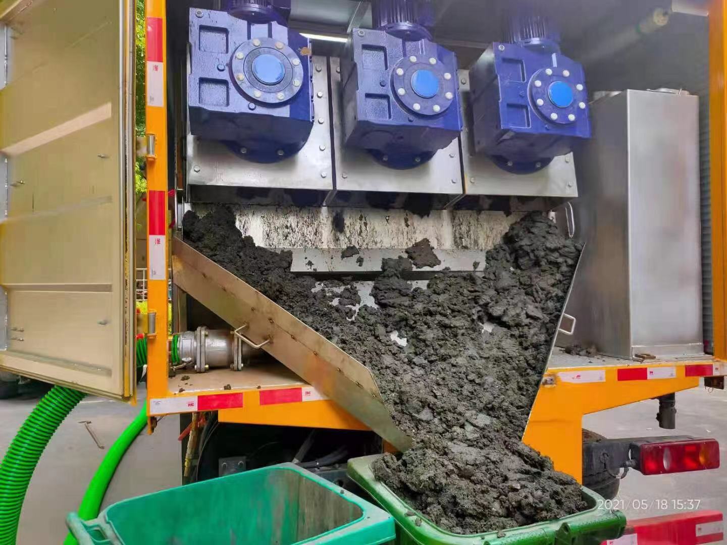 沧州化粪池清掏城市维护站-泥浆净化干湿分离处理